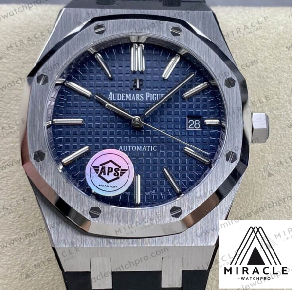 AUDEMARS-PIGUET-ROYAL-OAK-15400-BLUE-TAPE-ELITE-CLONE-41MM-1 AUDEMARS PIGUET-ROYAL OAK-15400 blue tape-Elite Clone-41mm-Replica Watch