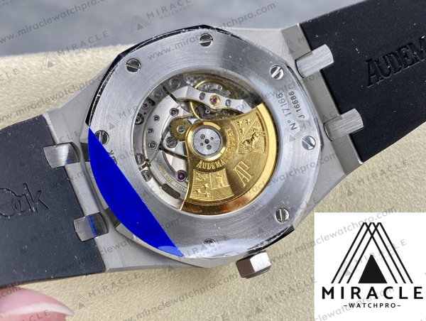 AUDEMARS-PIGUET-ROYAL-OAK-15400-BLUE-TAPE-ELITE-CLONE-41MM-7 AUDEMARS PIGUET-ROYAL OAK-15400 blue tape-Elite Clone-41mm-Replica Watch