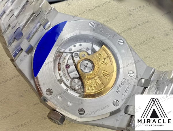 AUDEMARS PIGUET-ROYAL OAK-15410BC.GG.1224BC.01-ELITE CLONE-Frosty gold blue dial-41MM-Replica Watch