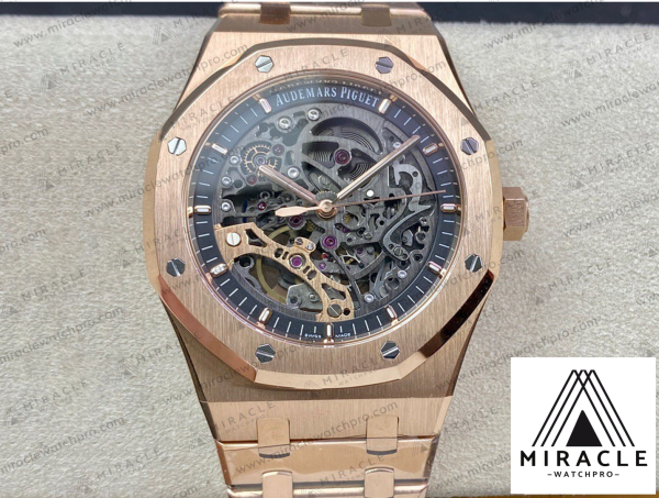 AUDEMARS PIGUET-ROYAL OAK-REF.15407OR.OO.1220OR.01-ELITE CLONE-41MM-Replica Watch
