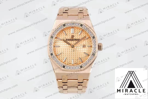 Replica Watch-AUDEMARS PIGUET-ROYAL OAK-ref.67651OR.ZZ.1261OR.03-Elite Clone-33mm