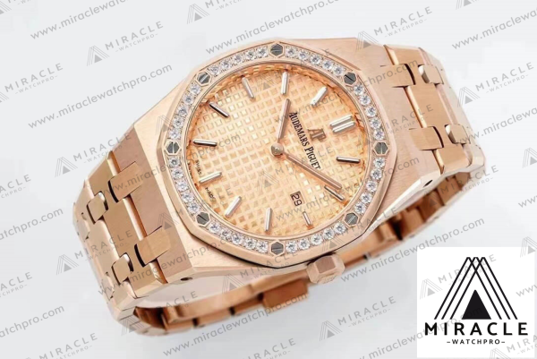 Replica Watch-AUDEMARS PIGUET-ROYAL OAK-ref.67651OR.ZZ.1261OR.03-Elite Clone-33mm