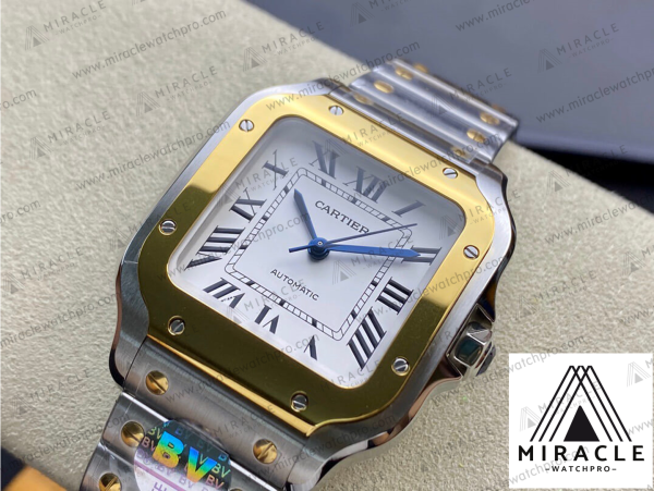 Replica Watch-CARTIER-Santos-ref.W2SA0016-Elite Clone-35.1mmX8.83mm