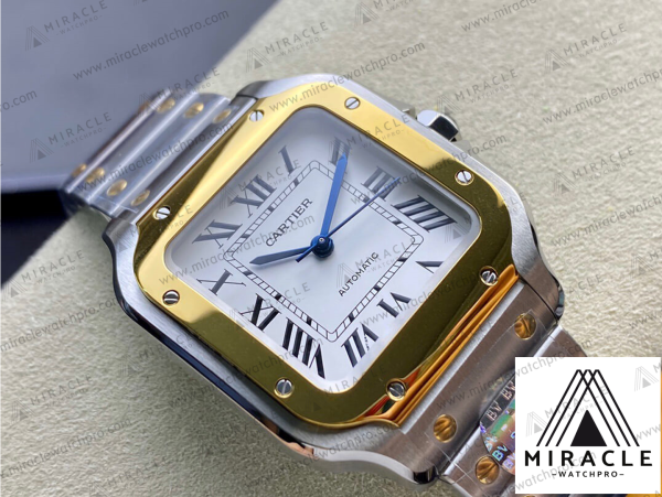 Replica Watch-CARTIER-Santos-ref.W2SA0016-Elite Clone-35.1mmX8.83mm