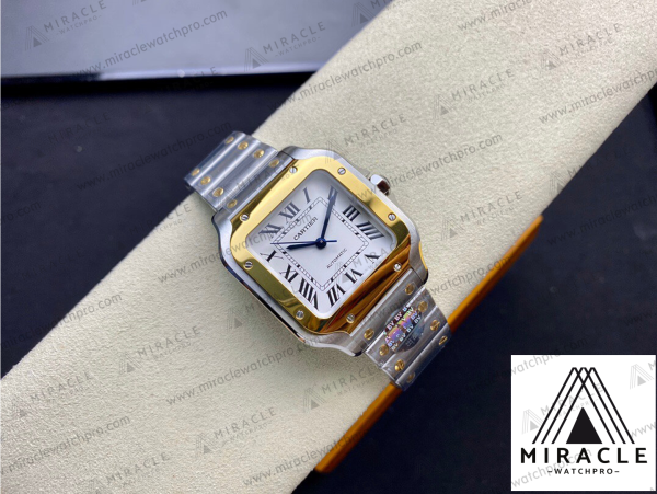 Replica Watch-CARTIER-Santos-ref.W2SA0016-Elite Clone-35.1mmX8.83mm