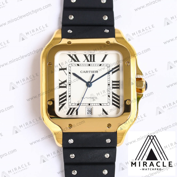CARTIER-Santos-ref.WGSA0009-Elite-Clone-39-1 Replica Watch-CARTIER-Santos-ref.WGSA0009-Elite Clone-39.8mm