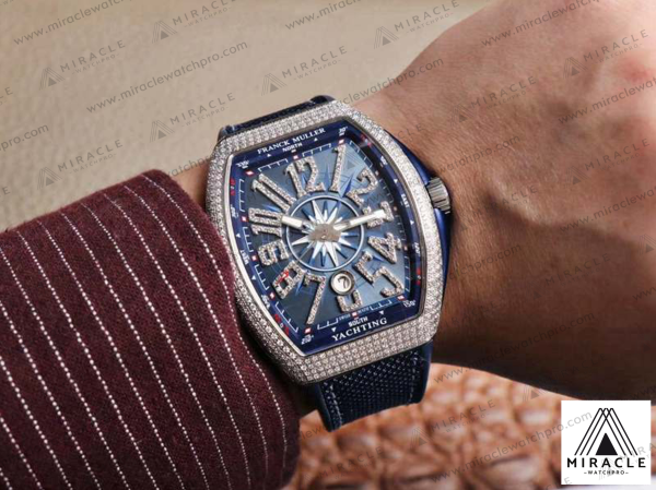 Franck-Muller-REF.V-45-SC-DT-AC-BL-YACHTING-ELITE-CLONE-45MM-10 Replica Watch-Franck Muller-REF.V 45 SC DT AC BL YACHTING-ELITE CLONE-45MM-18