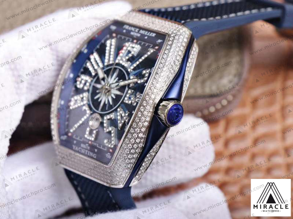 Franck-Muller-REF.V-45-SC-DT-AC-BL-YACHTING-ELITE-CLONE-45MM-5 Replica Watch-Franck Muller-REF.V 45 SC DT AC BL YACHTING-ELITE CLONE-45MM-18