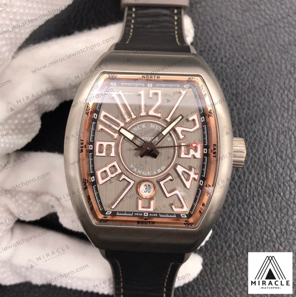 Franck-Muller-REF.V-45-SC-DT-TT-BR-5N-ELITE-CLONE-Titanium-45MM-1 Replica Watch-Franck Muller-REF.V 45 SC DT TT BR 5N-ELITE CLONE-Titanium-45MM-19