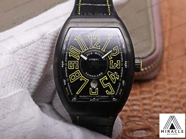 Franck-Muller-REF.V-45-SC-DT-TT-NR-BR-JA-ELITE-CLONE-45MM-1 Replica Watch-Franck Muller-REF.V 45 SC DT TT NR BR JA-ELITE CLONE-45MM-20