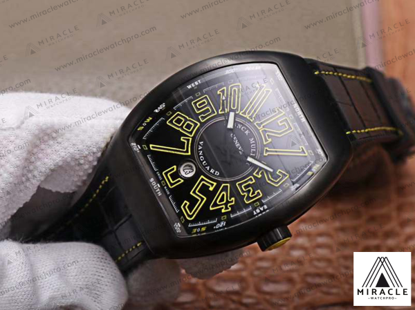 Franck-Muller-REF.V-45-SC-DT-TT-NR-BR-JA-ELITE-CLONE-45MM-3 Replica Watch-Franck Muller-REF.V 45 SC DT TT NR BR JA-ELITE CLONE-45MM-20