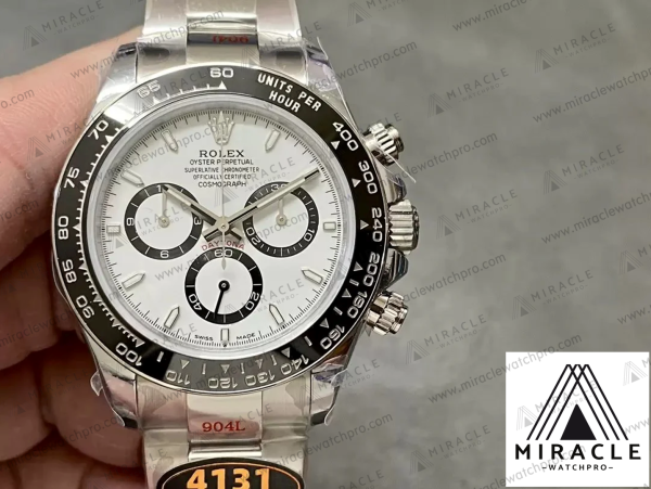 Replica Watch-ROLEX-COSMOGRAPH DAYTONA-REF.M126500LN-0001-ELITE CLONE 4131 MOVEMENT-40MM