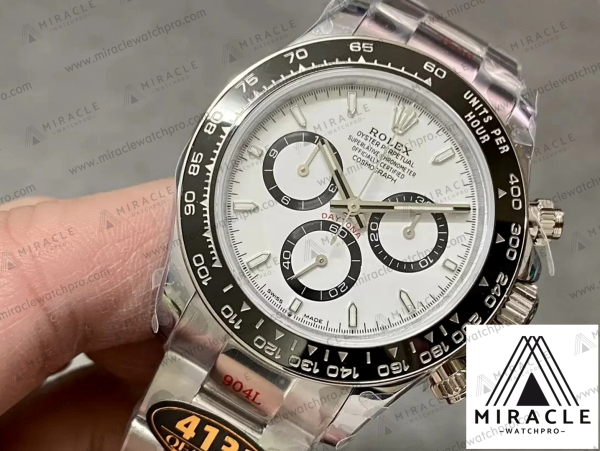 Replica Watch-ROLEX-COSMOGRAPH DAYTONA-REF.M126500LN-0001-ELITE CLONE 4131 MOVEMENT-40MM