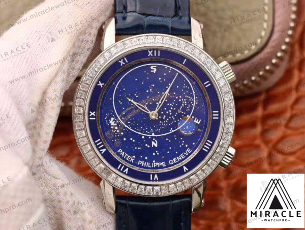 PATEK-PHILIPPE-Grand-complications-ref.6104G-001-Elite-Clone-44mm-1 Replica Watch-PATEK PHILIPPE-Grand complications-ref.6104G-001-Elite Clone-44mm