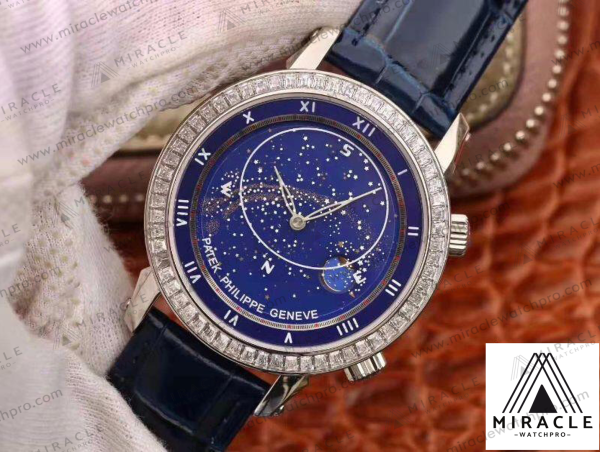 PATEK-PHILIPPE-Grand-complications-ref.6104G-001-Elite-Clone-44mm-3 Replica Watch-PATEK PHILIPPE-Grand complications-ref.6104G-001-Elite Clone-44mm