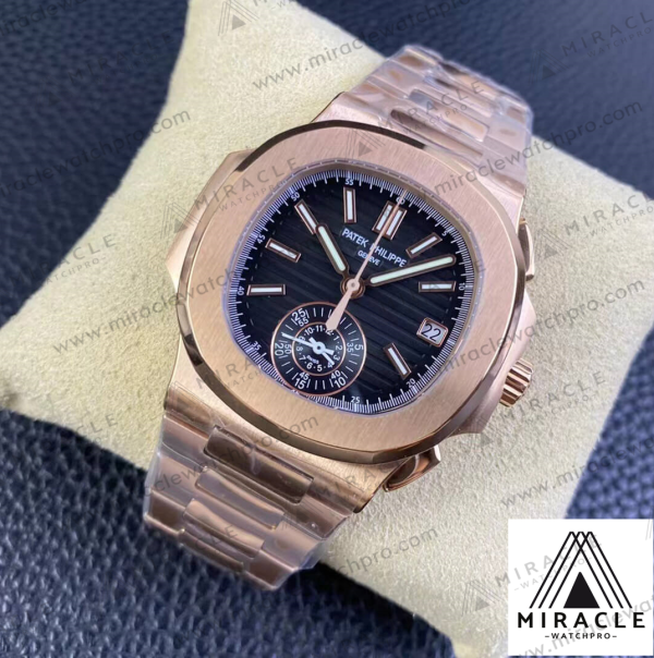 PATEK-PHILIPPE-NAUTILUS-ref.59801R-001-Elite-Clone-40-3-1 Replica Watch-philippe patek vintage-PATEK PHILIPPE-NAUTILUS-ref.5980/1R-001(black)-Elite Clone-40.5mm
