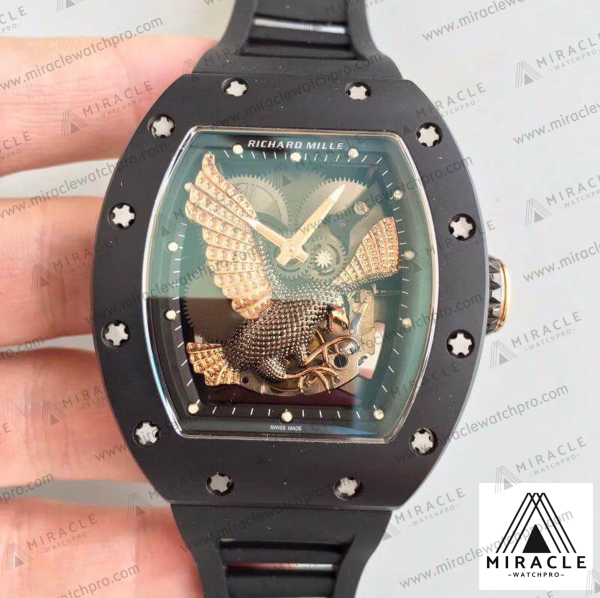 RICHARD-MILLE-ref.M023-RG-TZP-Elite-Clone-43mmX51mmX17mm-1 Replica Watch-RICHARD MILLE-ref.M023 RG-TZP-Elite Clone-43mmX51mmX17mm