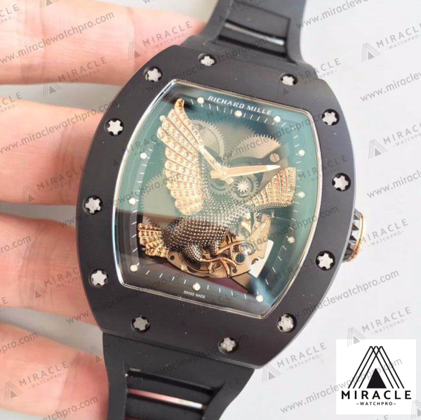 RICHARD-MILLE-ref.M023-RG-TZP-Elite-Clone-43mmX51mmX17mm-3 Replica Watch-RICHARD MILLE-ref.M023 RG-TZP-Elite Clone-43mmX51mmX17mm