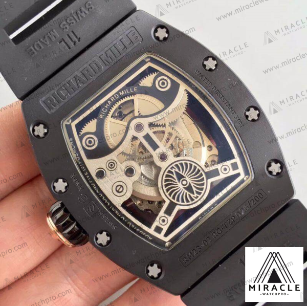 RICHARD-MILLE-ref.M023-RG-TZP-Elite-Clone-43mmX51mmX17mm-5 Replica Watch-RICHARD MILLE-ref.M023 RG-TZP-Elite Clone-43mmX51mmX17mm