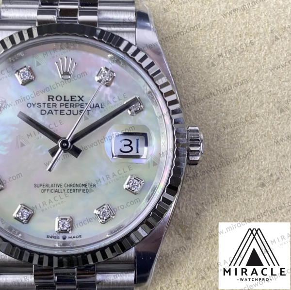 ROLEX-DATEJUST-REF.M126234-0019-ELITE CLONE-36MM-Replica Watch