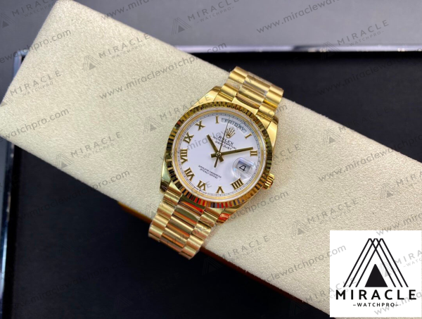 ROLEX-DAY DATE-REF.M128238-ELITE CLONE-36MM（White Dial）-Replica Watch