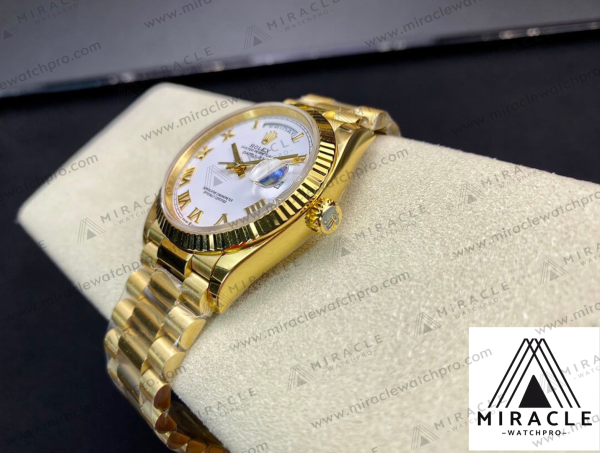 ROLEX-DAY DATE-REF.M128238-ELITE CLONE-36MM（White Dial）-Replica Watch