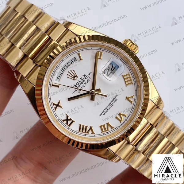 ROLEX-DAY DATE-ref.118238-83208-Elite Clone-36mm-Replica Watch
