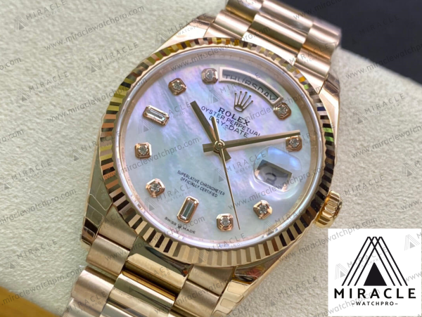 ROLEX-DAY DATE-ref.M128235-0029-Elite Clone-36mm-Replica Watch