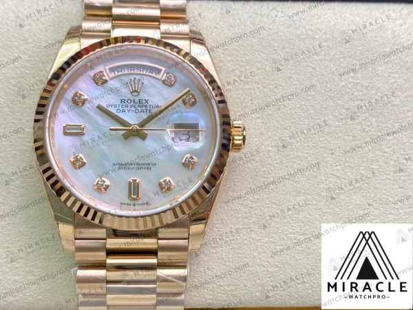 ROLEX-DAY DATE-ref.M128235-0029-Elite Clone-36mm-Replica Watch