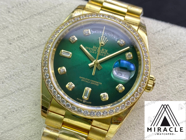 ROLEX-DAY DATE-ref.M128348RBR-0035-Elite Clone-36mm-Replica Watch