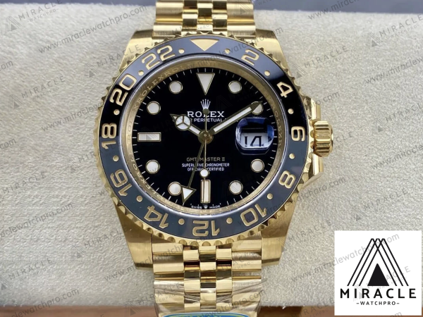 ROLEX-GMT MASTER II-ref. M126718GRNR-0001-Elite Clone-40mm-Replica Watch