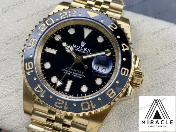 ROLEX-GMT MASTER II-ref. M126718GRNR-0001-Elite Clone-40mm-Replica Watch
