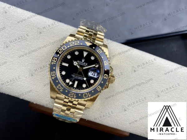 ROLEX-GMT MASTER II-ref. M126718GRNR-0001-Elite Clone-40mm-Replica Watch