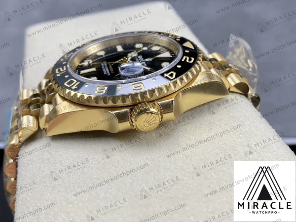 ROLEX-GMT MASTER II-ref. M126718GRNR-0001-Elite Clone-40mm-Replica Watch