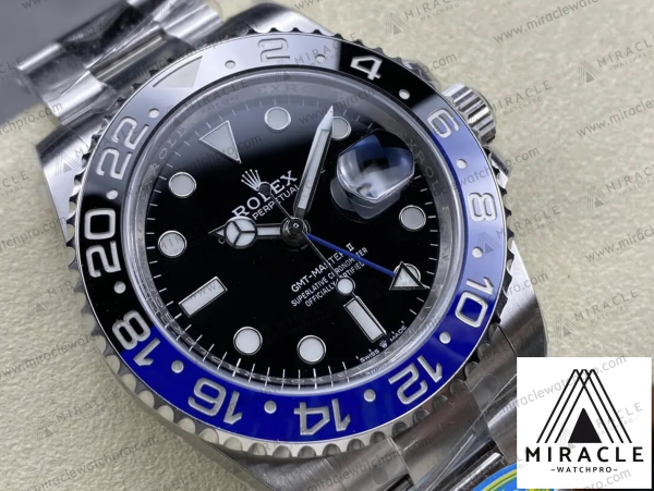 ROLEX-GMT MASTER II-ref.M126710BLNR-0003- Elite Clone-40mm-Replica Watch