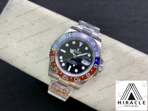 ROLEX-GMT MASTER II-ref.M126710BLRO-0002-Elite Clone-40mm-Replica Watch