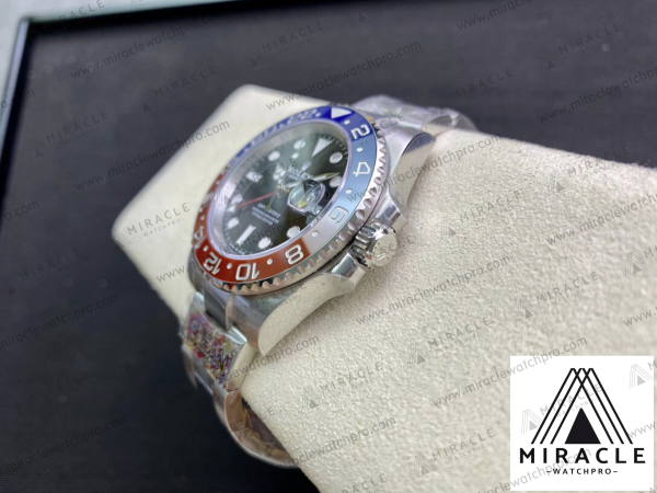 ROLEX-GMT MASTER II-ref.M126710BLRO-0002-Elite Clone-40mm-Replica Watch