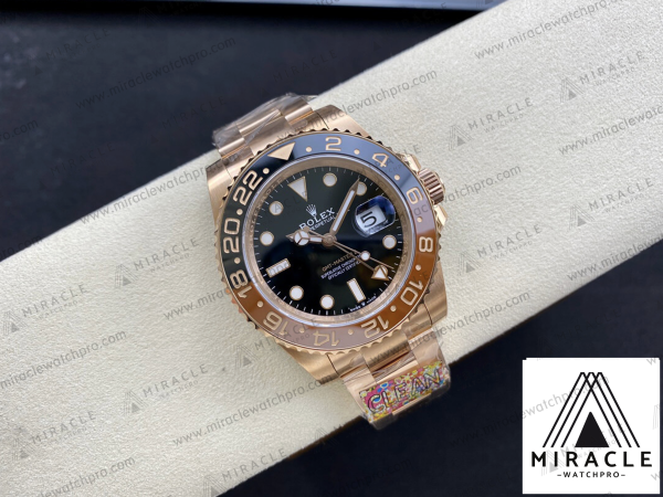 ROLEX-GMT-MASTER-II-ref.M126715CHNR-0001-Elite-Clone-40mm-4 ROLEX-GMT MASTER II-ref.M126715CHNR-0001- Elite Clone-40mm-Replica Watch