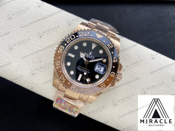 ROLEX-GMT-MASTER-II-ref.M126715CHNR-0001-Elite-Clone-40mm-5 ROLEX-GMT MASTER II-ref.M126715CHNR-0001- Elite Clone-40mm-Replica Watch