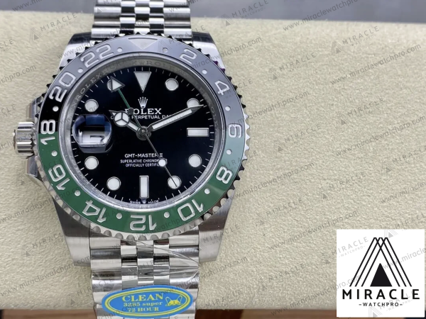 ROLEX-GMT MASTER II-ref.M126720VTNR-0002-Elite Clone-40mm-Replica Watch