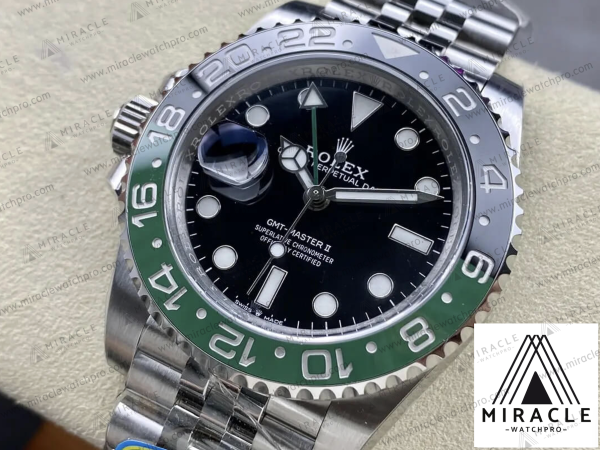ROLEX-GMT MASTER II-ref.M126720VTNR-0002-Elite Clone-40mm-Replica Watch