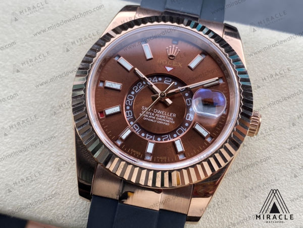 Replica Watch-ROLEX-Sky Dweller-REF.M326235-0005-ELITE CLONE-42MM