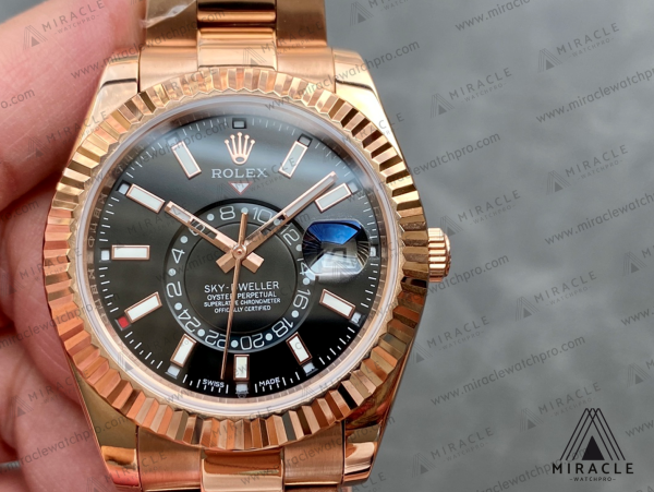 Replica Watch-ROLEX-Sky Dweller-REF.M326935-0007-ELITE CLONE-42MM