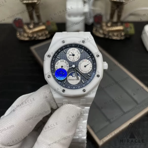 AUDEMARS PIGUET-ROYAL OAK-REF.26579CB.OO.1225CB.01-ELITE CLONE-41MM-Ceramic-Replica Watch